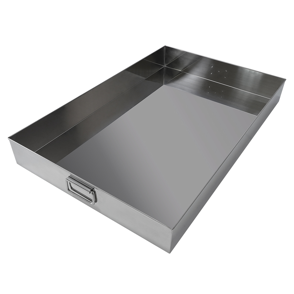 ステンレス大型バット（パタン取手付）　850×550×100mm画像