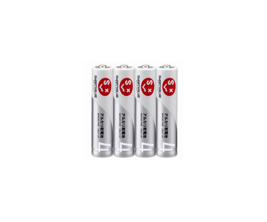 アルカリ乾電池　単4　4本
