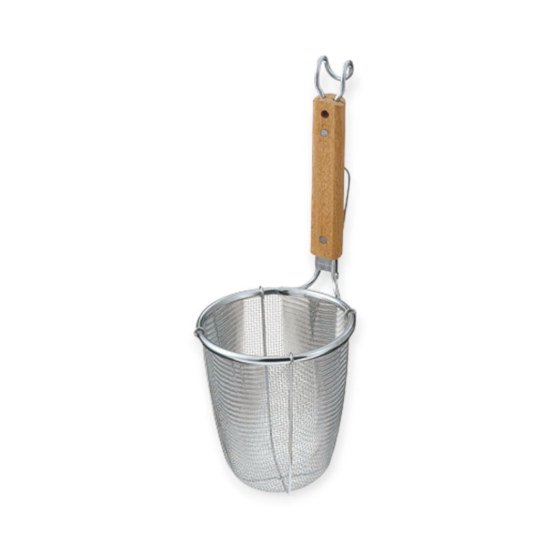 調理用品 TS ラーメン専用パワーてぼ 深型 細麺用(10メッシュ)10128画像