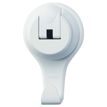 吸盤ﾌｯｸ がっ吊り ﾎﾜｲﾄ 1ｾｯﾄ(20個)画像