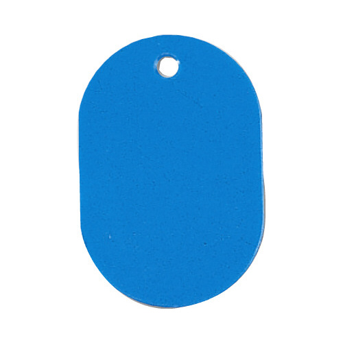 番号札　小　無地　１０個入　青画像