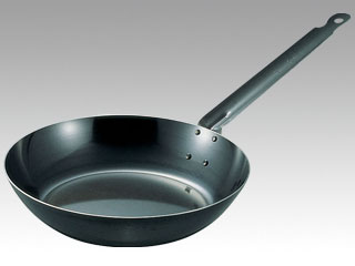 SA鉄黒皮厚板フライパン32cm画像