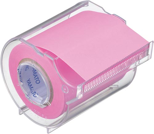 メモックロールテープ強粘着　５０ｍｍ幅　ローズ画像