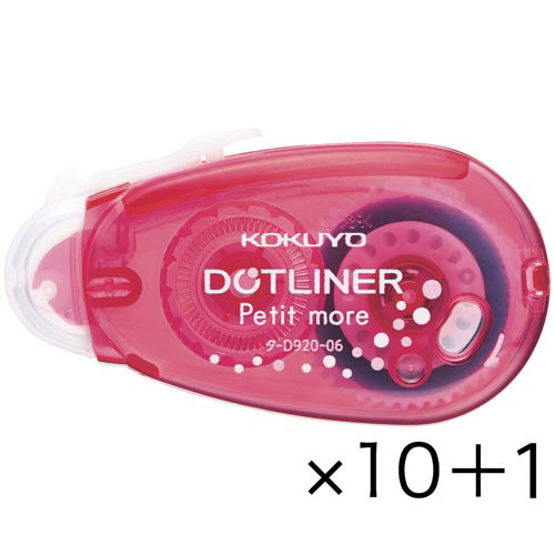 ドットライナープチモアピンク使い切り強粘着×１１画像