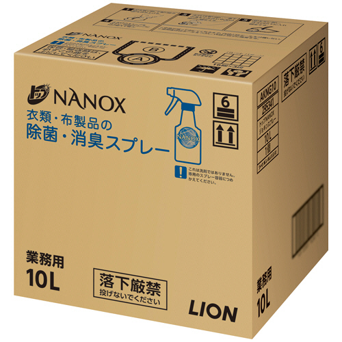 ﾄｯﾌﾟ NANOX 衣類･布製品の除菌･消臭ｽﾌﾟﾚｰ ﾐﾝﾃｨｰｸﾞﾘｰﾝ 業務用 10L 1個画像