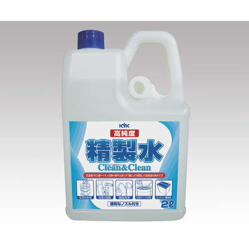 精製水　２Ｌ　ノズル付き画像