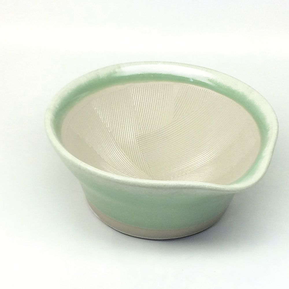 離乳食にも使えるカラーすり鉢　若草色画像