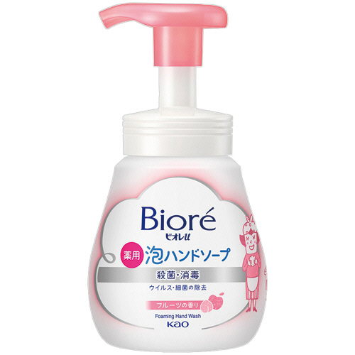 ﾋﾞｵﾚu 薬用泡ﾊﾝﾄﾞｿｰﾌﾟ ﾌﾙｰﾂの香り 本体 240mL 1本画像