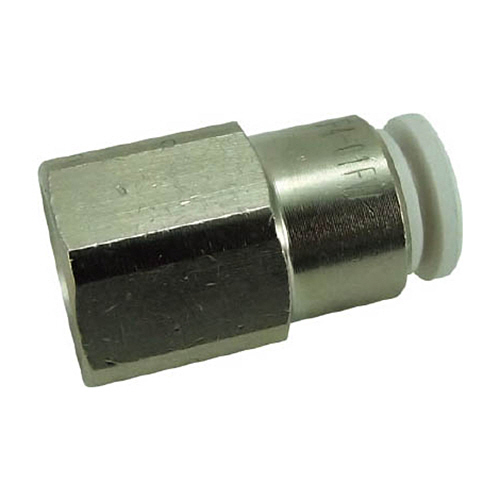 ﾀｯﾁｺﾈｸﾀｰﾌｧｲﾌﾞ ﾌｨﾒｲﾙｺﾈｸﾀｰ W(白)4mm･RC1/8 1個画像