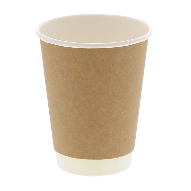 ヘイコー二重断熱カップ　１２オンス　未晒　口径９０画像