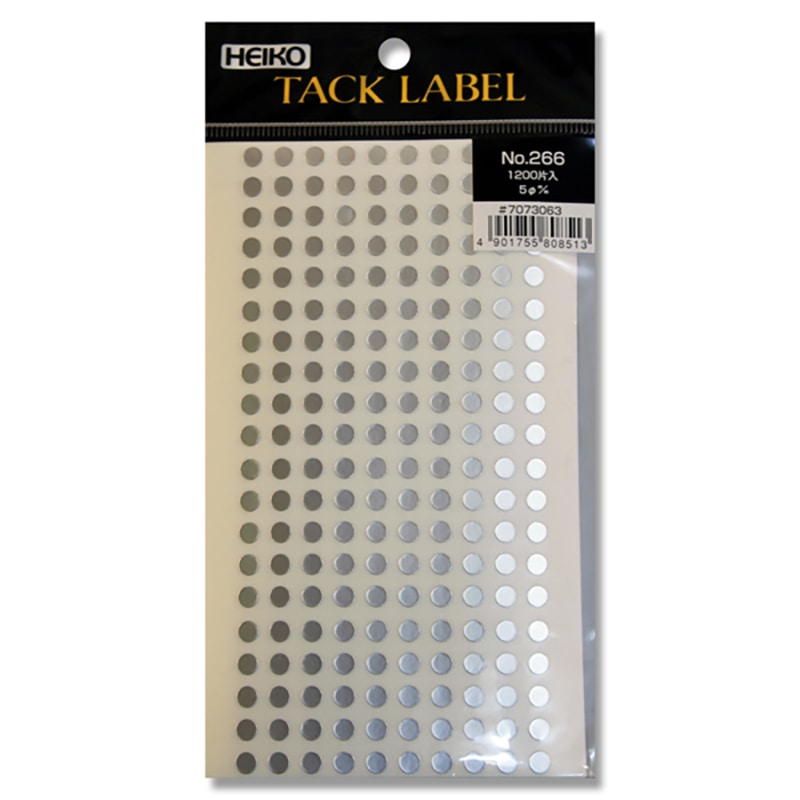 タックラベル　Ｎｏ．２６６　Φ５　１２００片入画像