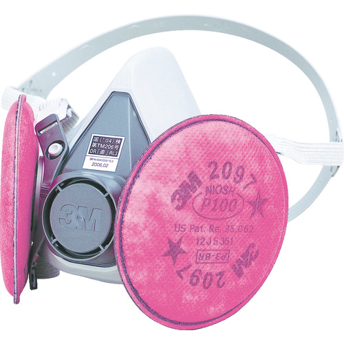 取替式防じんﾏｽｸ 6000/2097-RL3 Sｻｲｽﾞ 1個画像