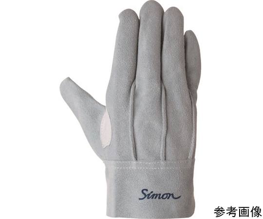 牛床革背縫い手袋　鳶技　S画像