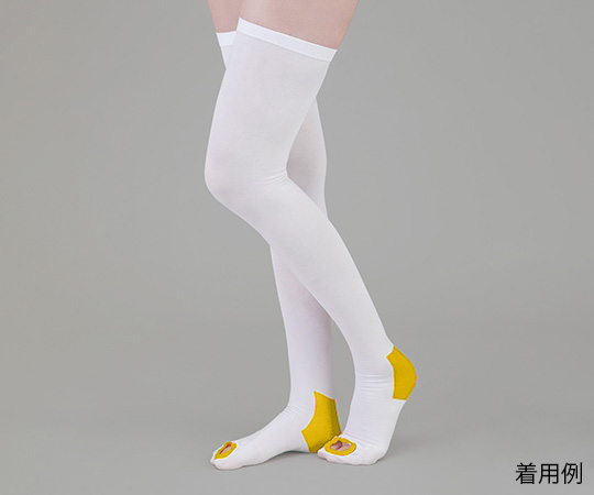 弾性ストッキング（滑り止め付）　ストッキング　S画像