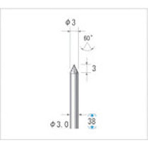 超硬ｶｯﾀｰ 1本画像