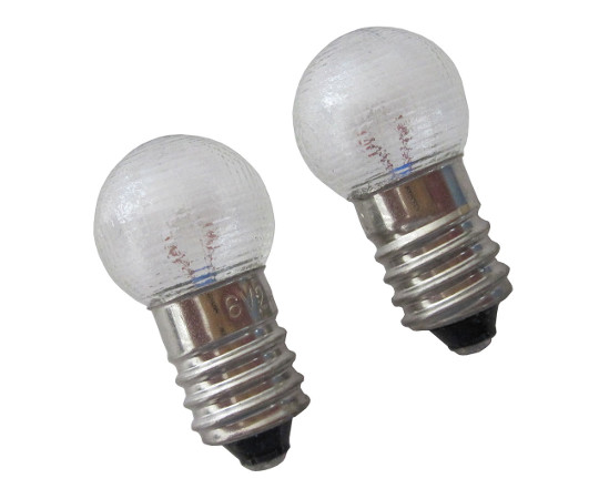 電球　6V　2.4W　ネジ式　2本入画像