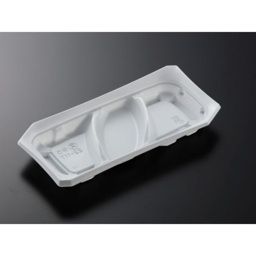 中央化学 軽食容器 CT ゆう 22-11T W 本体画像