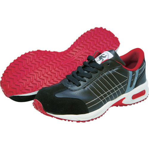 耐滑樹脂先芯入ｽﾆｰｶｰ 黒 24.5cm 1足画像