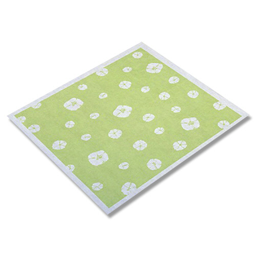 不織布風呂敷 ｱﾗｶﾙﾄ 絞ｸﾞﾘｰﾝ 90cm角 1ｾｯﾄ(200枚:20枚×10ﾊﾟｯｸ)画像