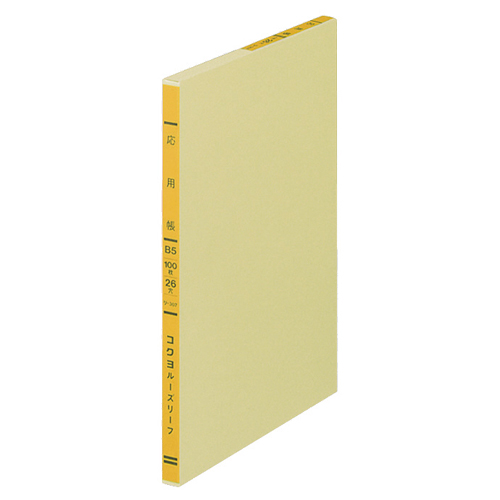 一色刷りﾙｰｽﾞﾘｰﾌ 応用帳 B5 30行 100枚 1冊画像