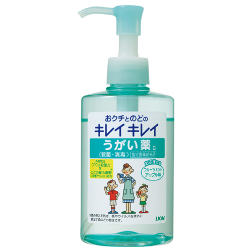 ｷﾚｲｷﾚｲ うがい薬 ﾌﾙｰﾂﾐﾝﾄｱｯﾌﾟﾙ味 200mL 1本画像