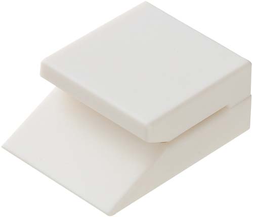 メモクリップ　スクエアマグネットタイプ白　１０個入画像