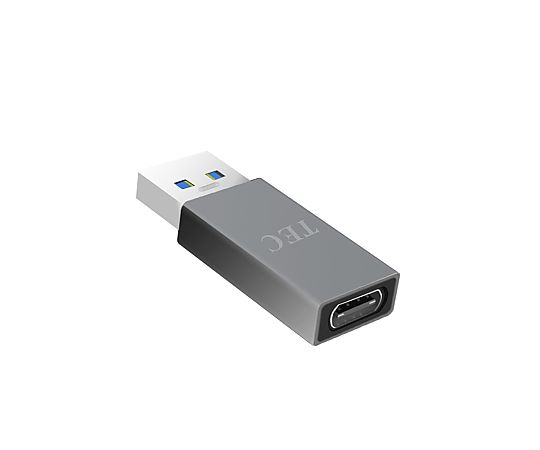 USB Type-A 3.0オス to Type-Cメス変換アダプタ画像