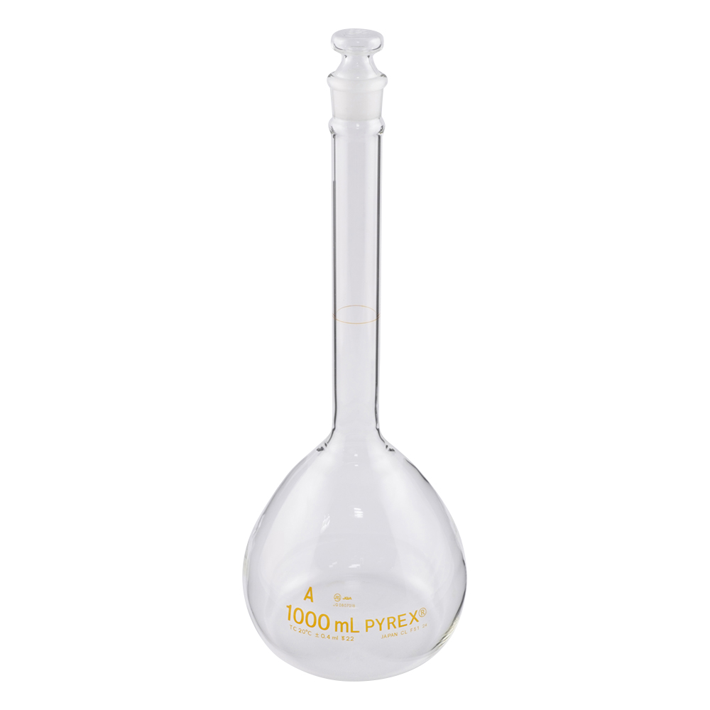 メスフラスコ（JIS規格）　1000mL画像