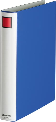 エコロジードッチ　Ａ４縦　３０ｍｍ　青　３冊画像