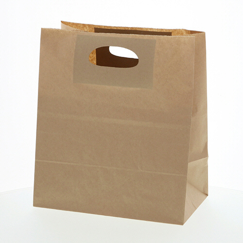 紙袋 ﾄｩｰｺﾞｰﾊﾞｯｸﾞ L 未晒無地 1ｾｯﾄ(500枚:25枚×20ﾊﾟｯｸ)画像