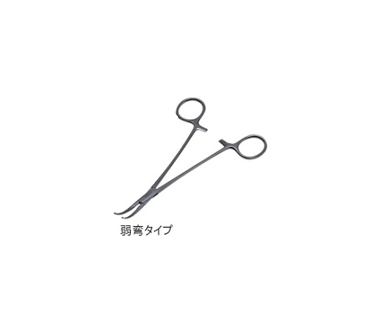 ケリー縦溝剥離鉗子 23cm 弱弯画像