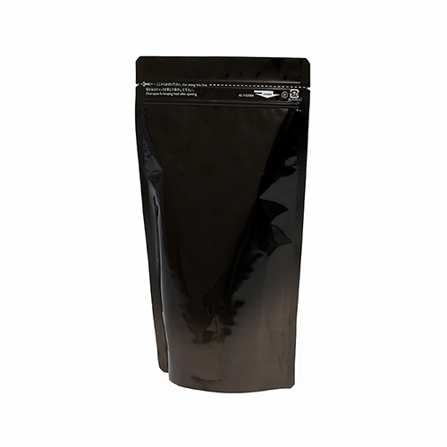 セイニチ ラミジップ アルミ黒  チャック付きスタンド袋（140×200×底マチ41mm)画像