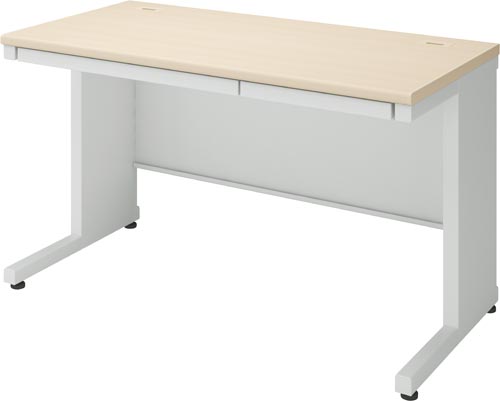 インベント平机奥行６００幅１２００ナチュラル脚ＷＨ画像