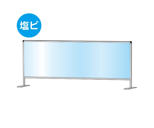 パーテーションスタンド　600×1700mm　（塩ビ仕様）画像