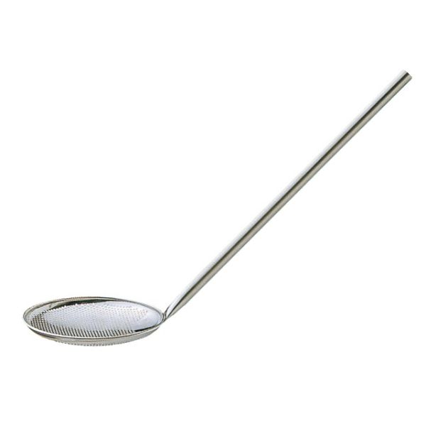 そば用品 UK 尺長パンチングそば揚げ21cm YUKIWA