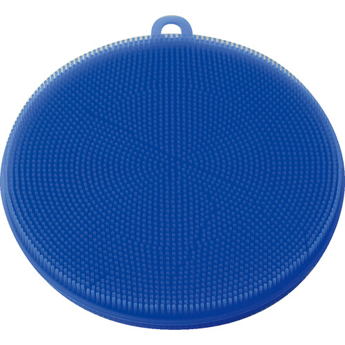 ｼﾘｺﾝたわし 青 130×120×15mm 1個