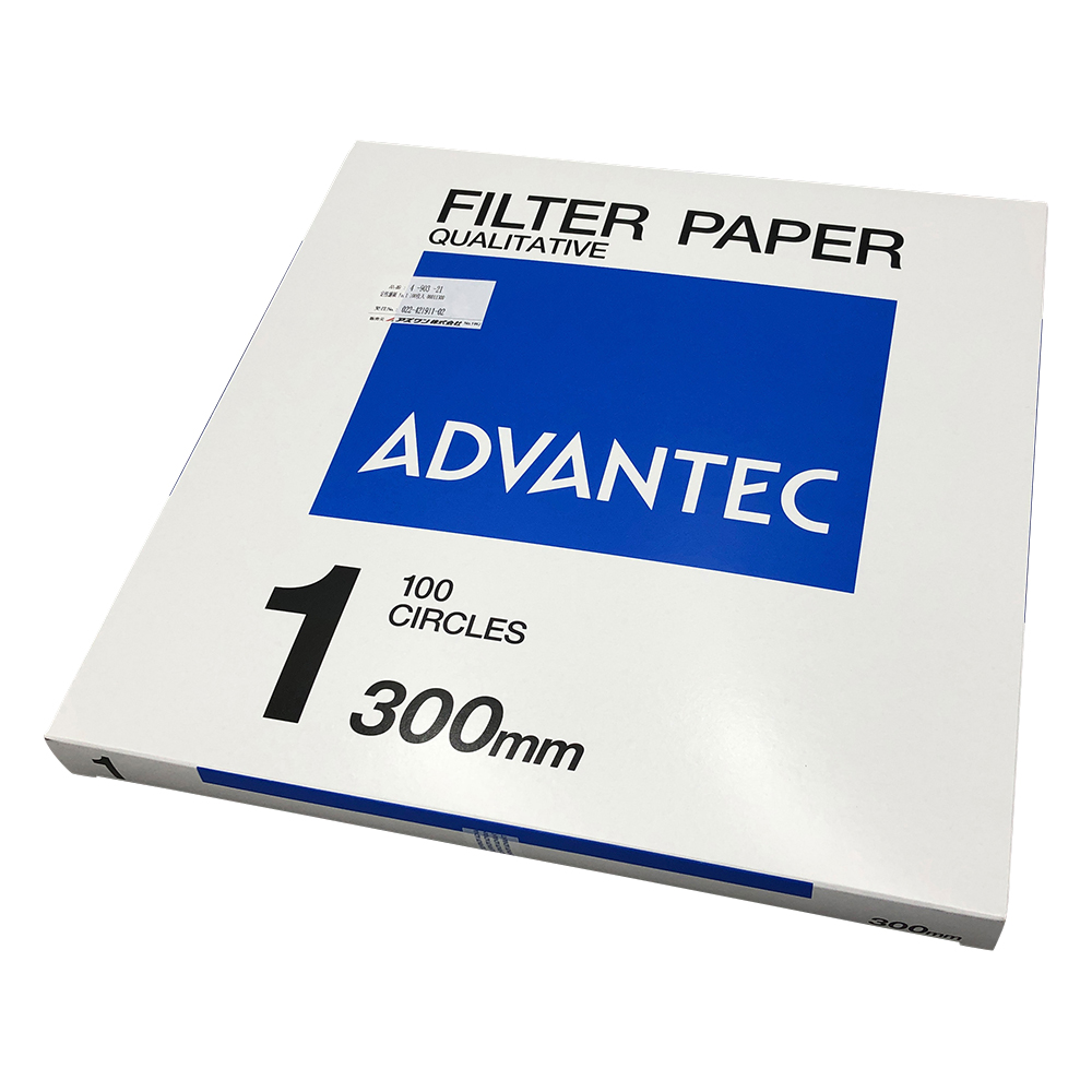 定性濾紙　No.1　100枚入画像
