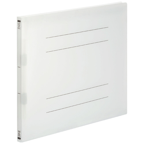 ﾌﾗｯﾄﾌｧｲﾙ(再生PP) A3ﾖｺ 150枚収容 背幅18mm ｸﾘｱ 1ﾊﾟｯｸ(5冊)画像