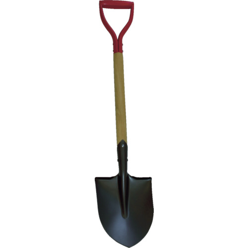 木柄ﾐﾆｼｮﾍﾞﾙｴｺﾉﾐｰﾀｲﾌﾟ 丸型 全長830mm 1本画像