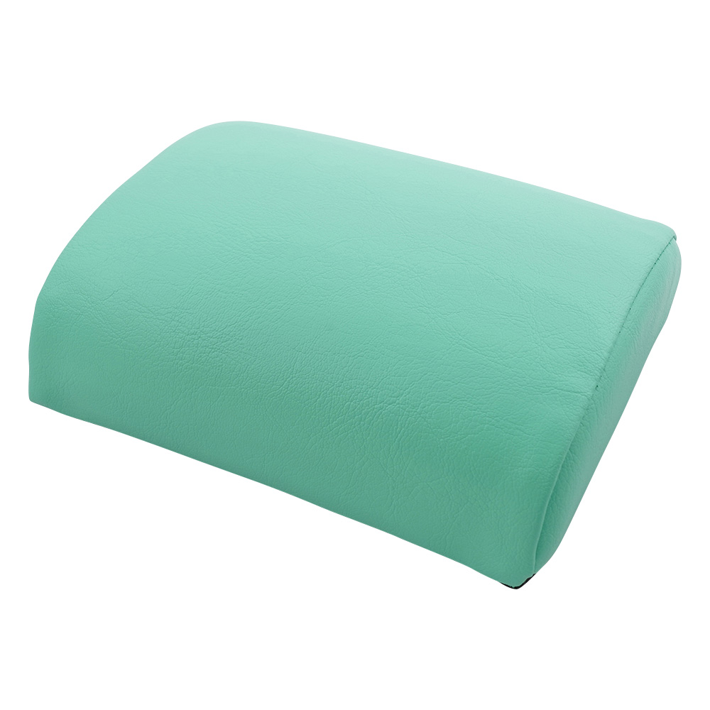 採血かまぼこマクラ　60mm・滑り止め付き　ライトグリーン