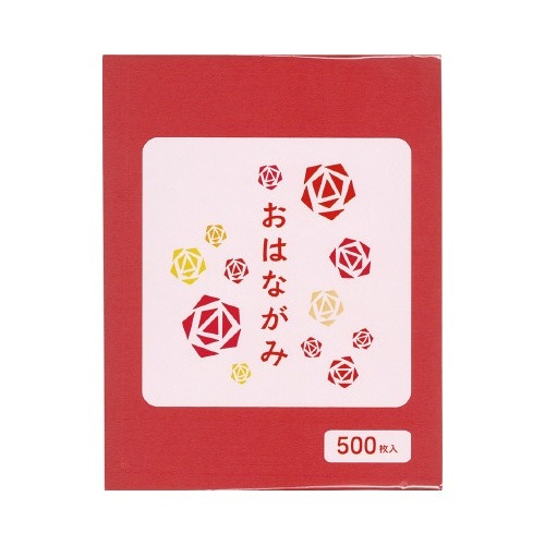 お花紙　赤　５００枚　×５画像
