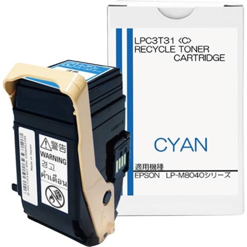 リサイクルトナー（プール）ＬＰＣ３Ｔ３１Ｃシアン画像