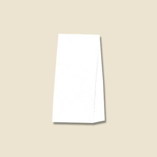 角底袋（白・幅90×マチ50×高175mm)画像