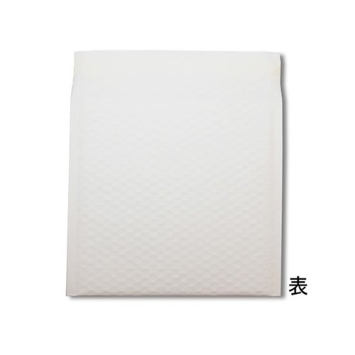緩衝材 クッション封筒 19-17 CD 白 バラ出荷 HEIKO(シモジマ) パッケージが横に重なり合っている様子、表面は白く滑らかな質感。