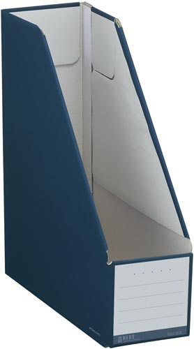 ファイルボックス＜ＮＥＯＳ＞Ａ４スタンド型紺４個画像