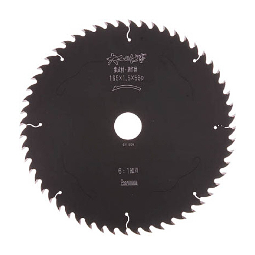 ﾁｯﾌﾟｿｰ 大工の仕事 構造用合板･集成材用 Φ125 1枚画像