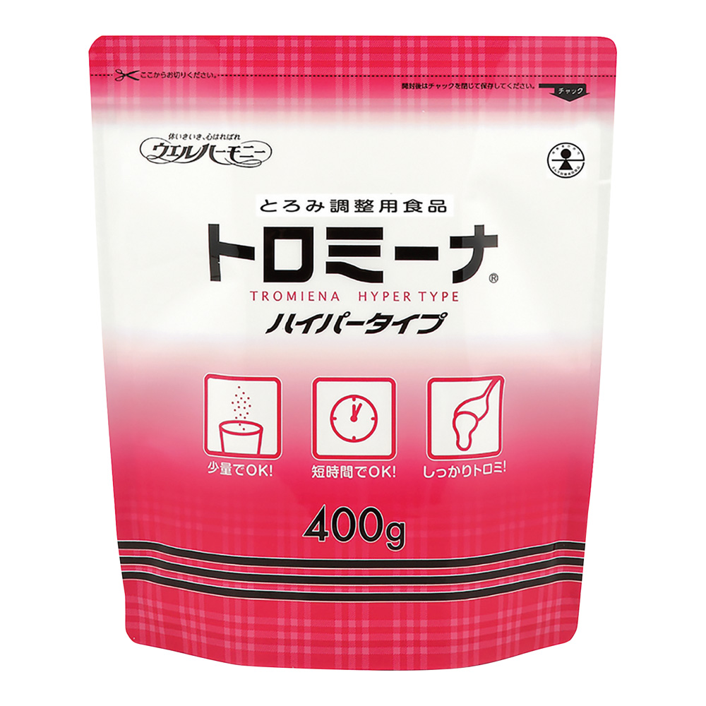 嚥下補助食品トロミーナ (粘度調整食品) ハイパータイプ (400g入)×10袋入画像