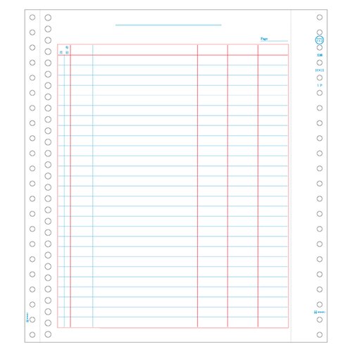 プリンター用紙 元帳 29穴 500入 GB773 ヒサゴ