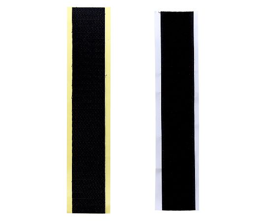 強力面ファスナー バリバリテープ 激強力 25×150mm 黒 1セット（2組入）画像