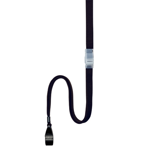 吊下げひも 黒 1ﾊﾟｯｸ(10本)画像